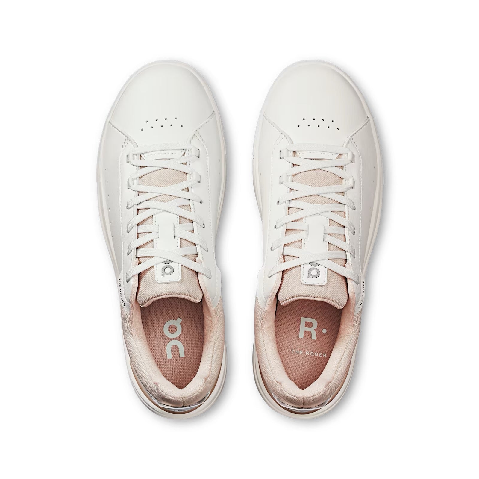 On Women's THE ROGER Advantage 1 White Rosehip